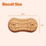 Amazon Basics Crunchy Dog Biscuits Peanut Butter Flavor Dog Treats 5 lb. Box - Image 5