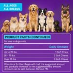 Glucosamine Joint Supplement for Dogs, Dog Joint Support with MSM - 180 ct - Image 7
