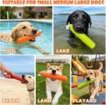 BINGPET Dog Float Bumper Toy,10.8 Inch Large Training Dummy Retrieving Bumpers Summer Pool Toy Tug Game for Large XL Dogs Retriever - Image 5