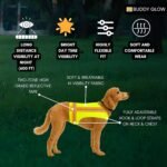 Reflective Dog Vest. High Visibility Yellow Safety Vest for Outdoors. Safeguard Your Dog with Easy to wear Adjustable and Breathable Reflective Gear for Toy or Tiny Breeds (2X-Small) - Image 3