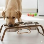 Loving Pets Elevated Dog Bowls – Raised Stainless Steel Dog Bowls with Steel Stand – Non-Skid, No Spill Feeder for Small, Medium & Large Dogs – Easy to Clean, Durable Raised Dog Feeding Station - Image 6