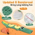 2-Pack Aggressive Chewer Toy, Squeaker & Puzzle, No Stuffing - Image 3