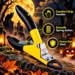 Resco Guillotine Style Dog Nail Clippers for Large Dogs and Cats, Yellow - Image 3
