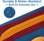 Dog Poop Bag Holder for Leash, Large-Capacity Canvas Pouch, Blue - Image 7