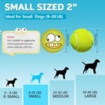 Squeaky Dog Toys Soft Latex Rubber Squeaky Dog Balls for Puppy Small Pet Dogs (8 Pack) (Round Balls) - Image 7