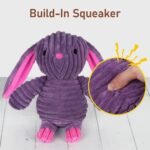 PrimePets Dog Toys, 5 Pack, Plush Dog Squeaky Toys, Assortment Value Bundle Animal Pet Toy for Small Medium Large Dogs, Stuffed Puppy Chew Toy - Image 4
