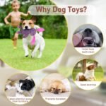 PrimePets Dog Toys, 5 Pack, Plush Dog Squeaky Toys, Assortment Value Bundle Animal Pet Toy for Small Medium Large Dogs, Stuffed Puppy Chew Toy - Image 7