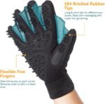 COOLJOB Patented Pet Grooming Gloves with Web, Dog Washing, Bathing, Medium - Image 3
