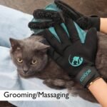 COOLJOB Patented Pet Grooming Gloves with Web, Dog Washing, Bathing, Medium - Image 7