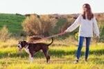 Reflective Dog Collar and Leash Set with Safety Locking Buckle Nylon Pet Collars Adjustable for Small Medium Large Dogs 3 Sizes(Hotpink&S) - Image 5