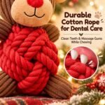 Christmas Dog Squeak Toys, Interactive Dog Toys for Aggressive Chewers - Image 2