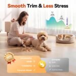 4-in-1 Dog Clippers for Grooming Kit - 45dB Quiet 150-Min Run Non-Slip Grip - Image 3