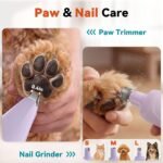 4-in-1 Dog Clippers for Grooming Kit - 45dB Quiet 150-Min Run Non-Slip Grip - Image 4