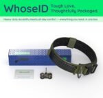 Premium Tactical Dog Collar - Adjustable Military Heavy Duty Dog Collar for Medium Large Dogs - Durable Metal Buckle Dog Collar with Leather Control Handle and Soft Comfortable Padding - Image 9
