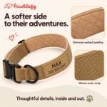 Premium Personalized Dog Collar - Heavy Duty Tactical Dog Collar with Name and Phone Number Dog Collars for Large Dogs, Medium Dogs, Strong and Thick Nylon Material for Male and Female Breed - Image 3