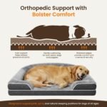 Orthopedic Dog Bed for Giant&Multiple Dogs, 53x42 XXXL Extra Large Dog Bed - Image 3