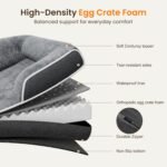 Orthopedic Dog Bed for Giant&Multiple Dogs, 53x42 XXXL Extra Large Dog Bed - Image 4