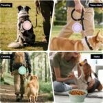 3 Pack Collapsible Dog Bowls,Portable Silicone Travel Dog Water Bowl - Image 4