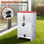 GADFISH 60 lbs Large Automatic Dog Feeder, Outdoor Heavy Duty Pet Feeder for Large Breed Dogs, with Viewing Window and Lockable Door - Image 7