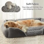 RRPETHOME XL Dog Beds Exra Large Sized Dog for Comfy Sleeping, Washable Rectangle Dog Bed for Large Dogs,Orthopedic Pet Sofa Bed, Dog Couch Bed with Anti-Slip Bottom - Image 3