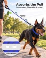 Taglory Rope Dog Leash for Medium Large Dogs, 6 FT Padded Handle, Navyblue - Image 3