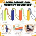 Skylety 4 Pack Floating Dog Toy with Rope Handle - Image 2