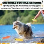 Skylety 4 Pack Floating Dog Toy with Rope Handle - Image 5