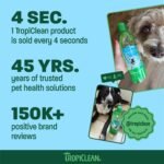 TropiClean Fresh Breath Dental Water Additive, Dog Breath Freshener, 33.8oz - Image 7