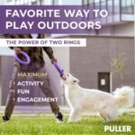 COLLAR Puller Dog Toy Ring for Small Medium Large Dogs Fetch Floating Disc - Image 3