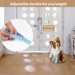 Luckyiren Dog Door Bell for Potty Training, Adjustable Length and Height, Pink - Image 3