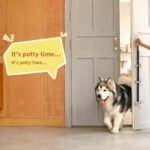 Luckyiren Dog Door Bell for Potty Training, Adjustable Length and Height, Pink - Image 6