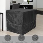 MidWest Homes for Pets Double Door iCrate Starter Kit, 42-inch Dog Crate Bundle for Large Dogs, Includes Cage, Pet Bed, 2 Bowls and Privacy Cover - Image 6