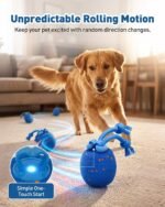 Smart Interactive Dog Toy Balls, Automatic Rolling, Bouncing & Rotating - Image 3