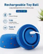 Smart Interactive Dog Toy Balls, Automatic Rolling, Bouncing & Rotating - Image 4