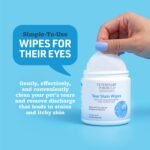 Veterinary Formula Smart Coat Eye & Face Wipes for Dogs & Cats, 100ct - Image 4