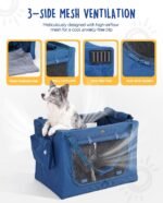 CANINE CANYON 36 Inch Collapsible Soft Dog Crate, Portable Travel Kennel - Image 6