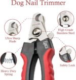 Epica Dog and Cat Nail Clippers, Claw Trimmer, Safety Guard, Easy & Safe - Image 4