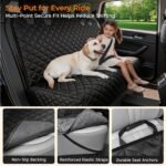 URPOWER Dog Car Seat Cover for Back Seat, Waterproof Car Seat Protector - Image 4