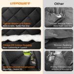 URPOWER Dog Car Seat Cover for Back Seat, Waterproof Car Seat Protector - Image 5