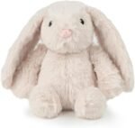 Best Pet Supplies Bunny Buddy Squeaky Plush Dog Toy - Beige, Small