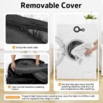 Calming Dog Bed Fluffy Plush Dog Mat for Furniture Protector with Removable Washable Cover for Large Medium Small Dogs and Cats (Large, Light Grey) - Image 4