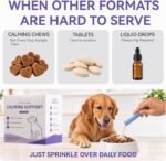 Dog Food Topper Powder, Calming Support, 30 Packets - Image 3