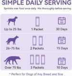 Dog Food Topper Powder, Calming Support, 30 Packets - Image 7
