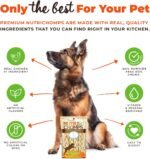 Nutri Chomps Rawhide Free Dog Chews, Real Milk Flavor, 6in Braids, 4ct - Image 3