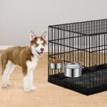 Dog Bowls for Crate, No Spill Stainless Steel Dog Bowl, 60oz & 40oz, 2 Pack - Image 7