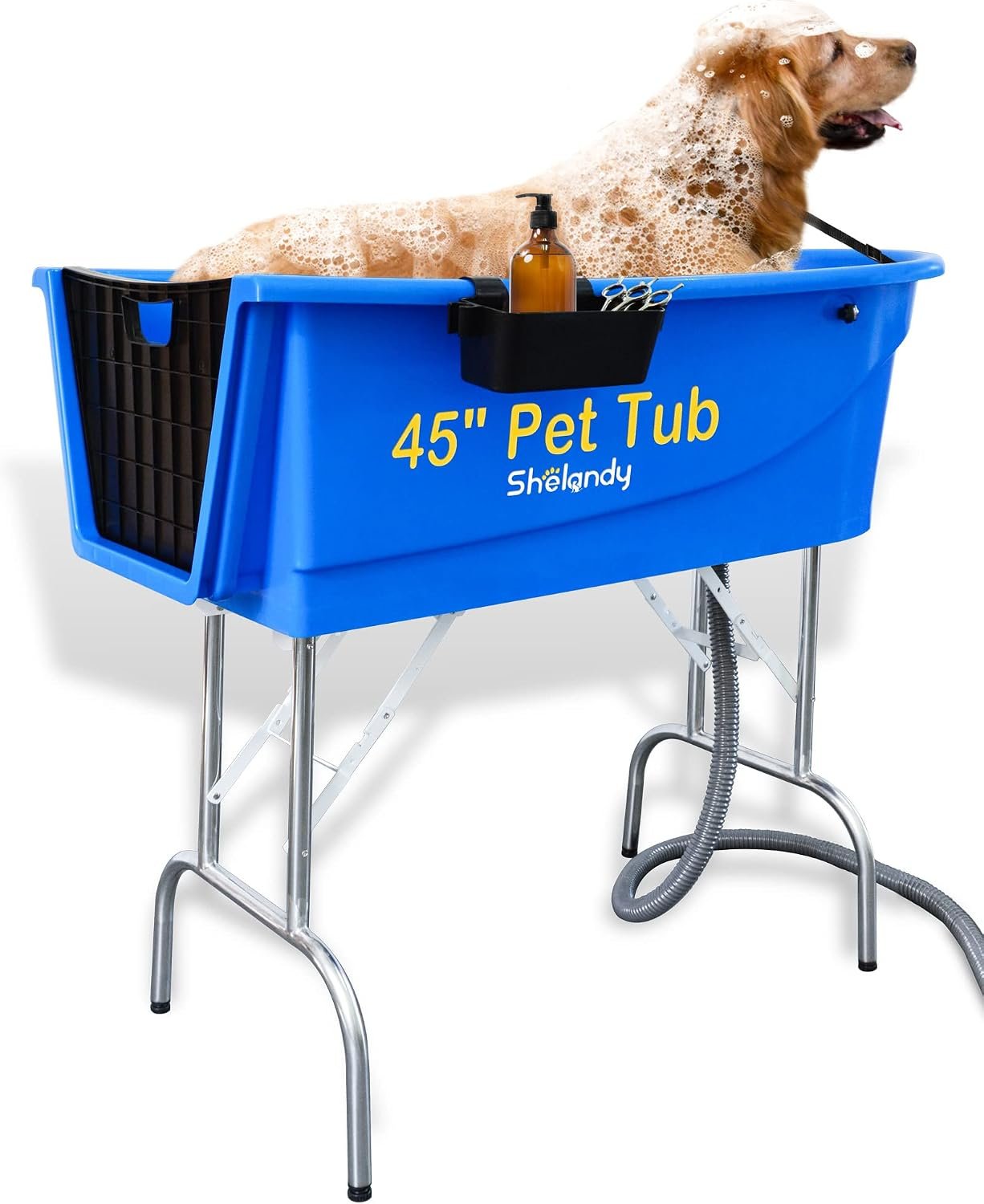 SHELANDY 45″ Pet Grooming Bathtub Dog Wash Station | Heavy Duty Bathing Tub (Bathtub Only) SHELANDY 45″ Pet Grooming Bathtub Dog Wash Station | Heavy Duty Bathing Tub (Bathtub Only)