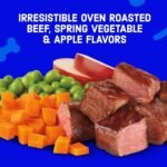 Kibbles 'n Bits Bistro Mini Bits Small Breed Dry Dog Food, Oven Roasted Beef, Spring Vegetable & Apple Flavors for Adult Dogs, 16 lb. Bag - Image 4