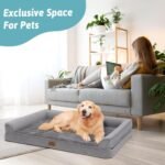COZY KISS Orthopedic Dog Bed for Extra Large Dogs, U Shaped XL 42x30 inch - Image 7