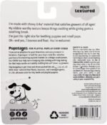 Cutie Chewies Hedgehog Dental Dog Chew Toy, Bounces & Floats, 5" - Image 3