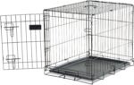 Carlson 24" Small Single-Door Metal Dog Crate, Black - Image 4